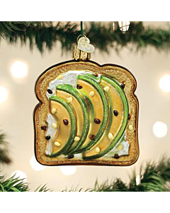 AVOCADO TOAST ORNAMENT