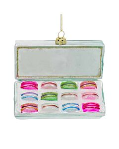 BLUE BOX OF MACARON ORNAMENT