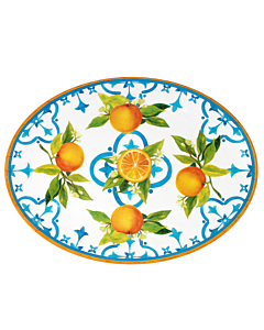 OVAL VALENCIA PLATTER MELAMINE