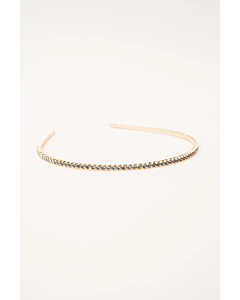 PALE BLUE PETITE CRYSTAL HEADBAND