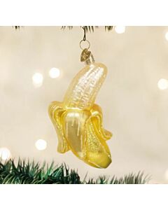 PEELED BANANA ORNAMENT