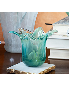 PETITE ONDA GREEN VASE