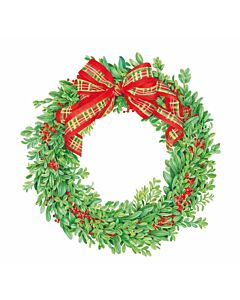 Placemat Boxwood & Berries S/4