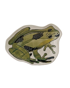 Platter Frog Shaped