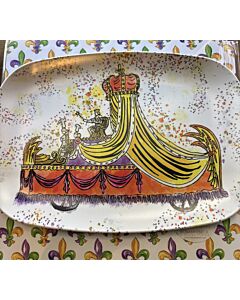Platter Melamine King's Float