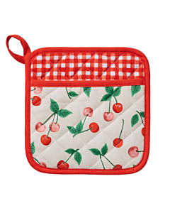 Potholder Cherries