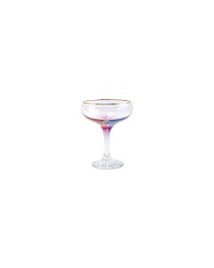 RAINBOW COUPE CHAMPAGNE GLASS
