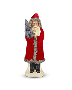 RED VELVET 12" SANTA BELSNICKLE