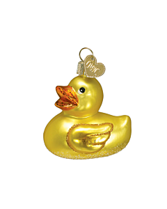 RUBBER DUCKY ORNAMENT