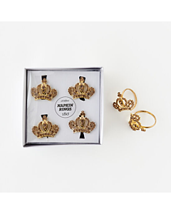 NAPKIN RING CROWN 1.75"