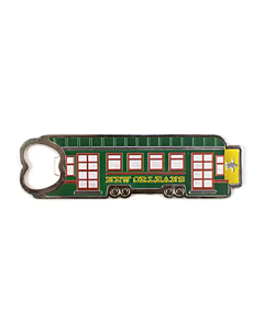 STREETCAR MAGNET BOTTLE OPENER