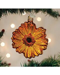 SUNSET GERBERA DAISY ORNAMENT