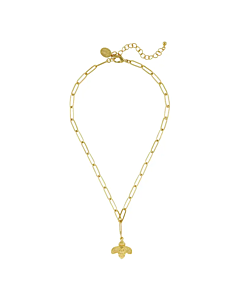 SUSAN SHAW DELICATE BEE NECKLACE 