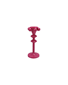 Taper Holder Fuchsia 8" Tall