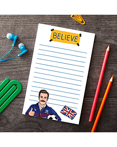 TED LASSO NOTEPAD