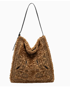 Tote Bag Annie Tan Faux Fur