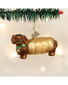 WEINER DOG ORNAMENT DACHSUND