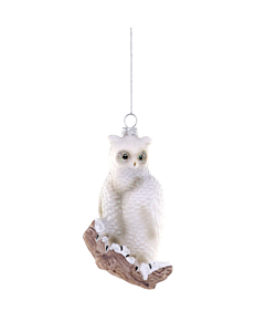 WINTER OWL ORNAMENT