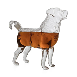 DOG SHAPED DECANTER