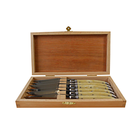 LAGUIOLE PALE HORN STEAK KNIVES