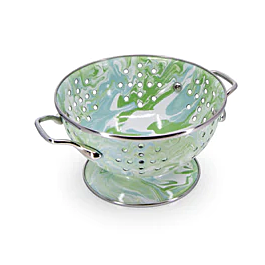 MODERN MONET PETITE ENAMELED COLANDER GOLDEN RABBIT